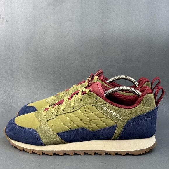 Merrell Men's Alpine athletic Sneaker Hiking Shoe, Avocado size 10 - Picture 3 of 8